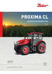 Zetor PROXIMA CL 2022 Handbücher ManualsLib