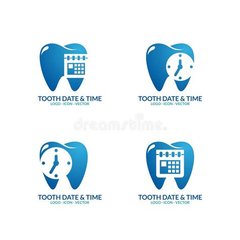 Dental Clinic Dentistra Logo Ou Modèle De Modèle De Vecteur D icônes