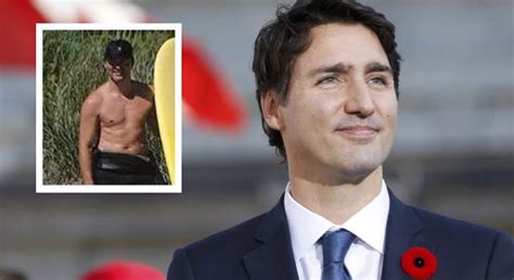 Justin Trudeau El Primer Ministro De Canad Pillado Sin Camiseta