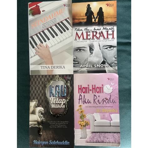 Preloved Novel Melayu Karya Seni Shopee Malaysia