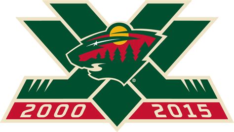 Minnesota Wild Anniversary Logo - National Hockey League (NHL) - Chris ...