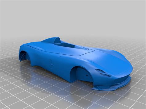 Ferrari Monza Sp1 By Yzc Design Download Free Stl Model