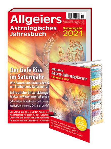 Allgeiers Astrologisches Jahresbuch Astrologie Neue Weltbilder