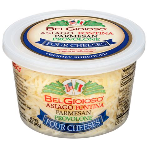 Cash Wise Foods Belgioioso Cheese Freshly Shredded Four Cheeses Cup