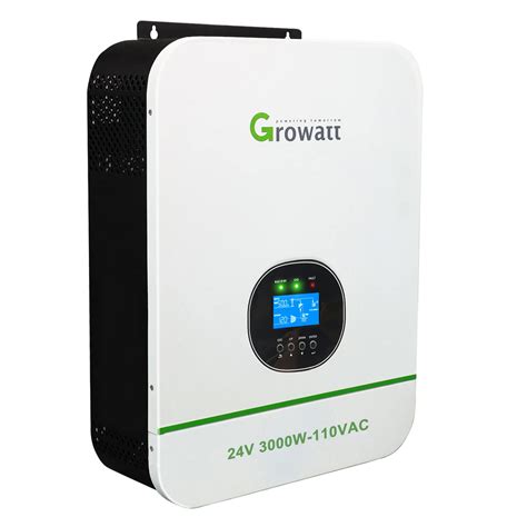 Growatt 3000w Off Grid Solar Inverter 110v 120v 220 230v Split Phase