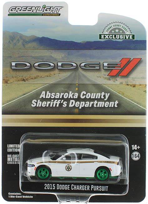 Greenlight Diecast Absaroka County Sheriffs Department 2015 Dodge Charger