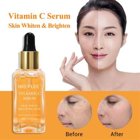 BREYLEE Serum Vitamin C Mencerahkan Wajah Mengurangi Bintik Bintik