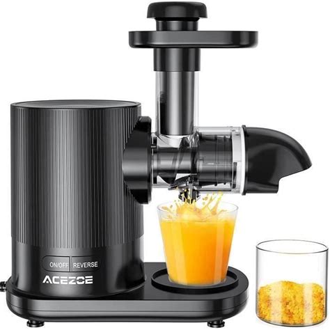 Extracteur De Jus Acezoe Slow Juicer Presse Froid Machine Avec Moteur