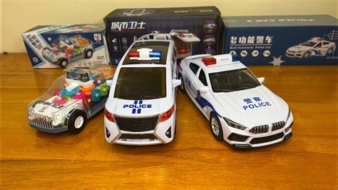 Unboxing Police Car 3D Lights Car YouTube