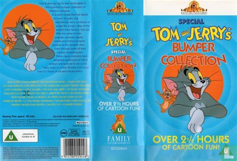 Tom And Jerrys Special Bumper Collection Vhs 1996 Vhs Video Tape