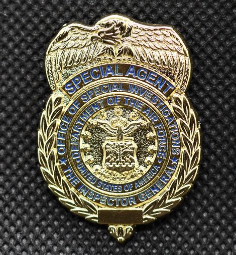 AFOSI Badge - Gold Lapel Pin (Shiny) – Tactically Suited