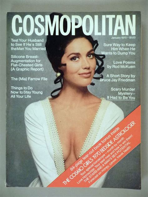 M - Cosmopolitan magazine, JANUARY 1970 Model: Linda Harrison | Linda