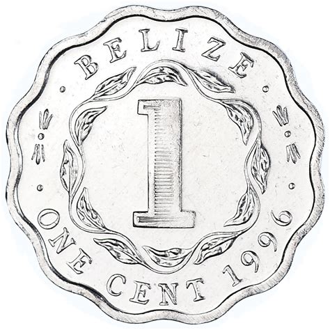 Coin Belize Cent 1996 Aluminum KM 33a North Central American