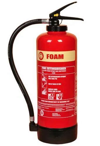 Mild Steel Afff Foam Fire Extinguishers For Industrial Capacity 9 Kg