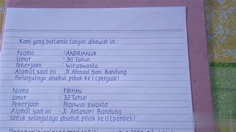 Detail Cara Bikin Surat Kwitansi Jual Beli Tanah Koleksi Nomer