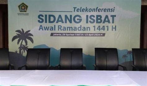 Sidang Isbat Penetapan 1 Ramadhan 1443H Berikut Ini Link Dan Lokasinya