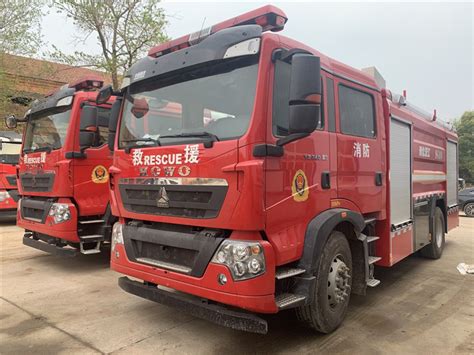 China Good Quality Powder Fire Truck - Hot Sale 12ton Howo Dry Powder Fire Fighting Truck Water ...