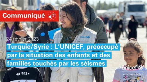 Unicef France Médias On Twitter 🇹🇷🇸🇾 Lampleur De La Dévastation En