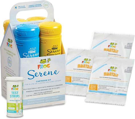Amazon FROG Serene Bromine Replacement Cartridge For Hot Tubs For Use Only With FROG Serene