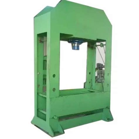 Mild Steel H Frame Type Hydraulic Press Capacity 100 Ton At Rs 400000