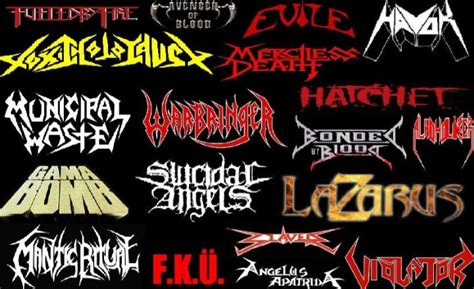 Top 5 Bandas New Wave Of Thrash Metal •metal• Amino