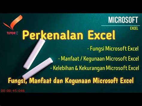 Temukan Manfaat Microsoft Excel Yang Perlu Diketahui