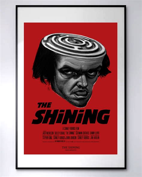 Poster the Shining JACK TORRANCE - Etsy