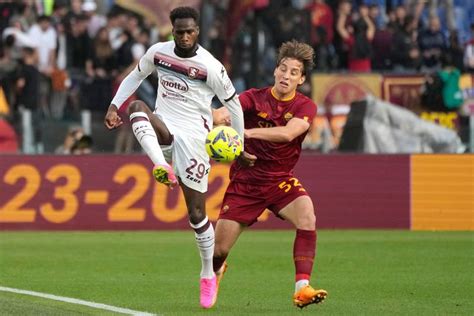 Hasil AS Roma Vs Salernitana Skor 2 2 Bola Net