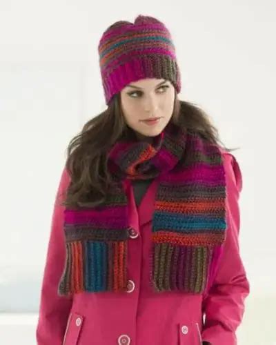 Top Free Scarf And Hat Crochet Patterns I Love Yarn Forever