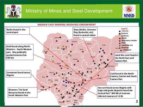 Welcome To Dafemoritz Blog Nigeria Discovers 44 Mineral Deposit In 500