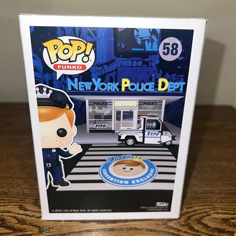 Funko Pop Freddy Funko As Officer Nycc 2019 Collectible Figure Toy