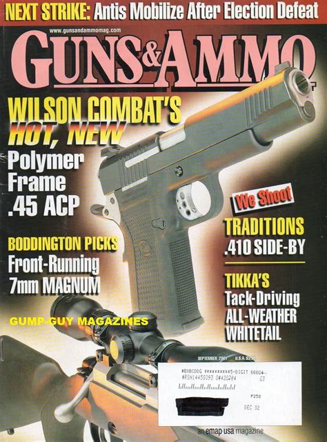 Guns Ammo September Magazine Wilson Combat S Hot Polymer Frame