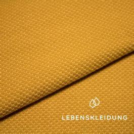 Lebenskleidung Organic Sweater Knit Fabric Bicolored Brushed Golden