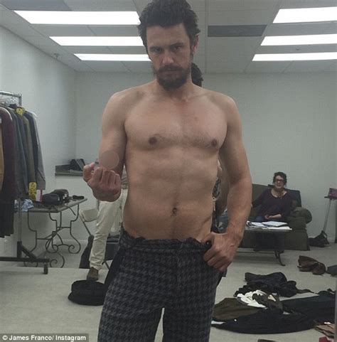 James Franco Exposes His Muscle Body Naked Male Celebrities