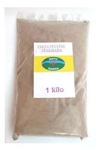 Cinza Peneirada Vegetal Adubo Orgânico 20 0 Kg