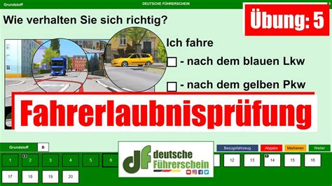 Theoriepr Fung F Hrerschein Deutschland Fragen Klasse B Youtube