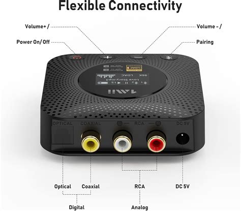 Receptor Bluetooth Mii B Hd Adaptador De Audio Hifi Bluetooth