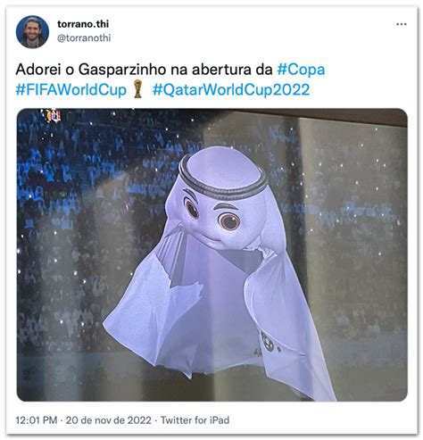 Mascote da Copa é apelidado de fantasminha e vira meme