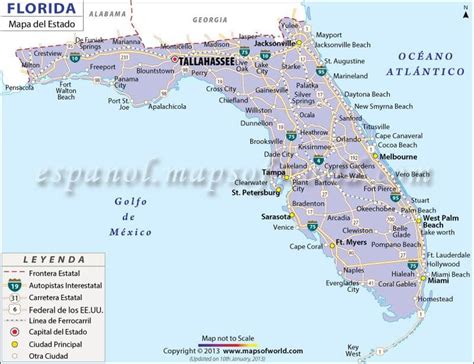 Mapa De Florida