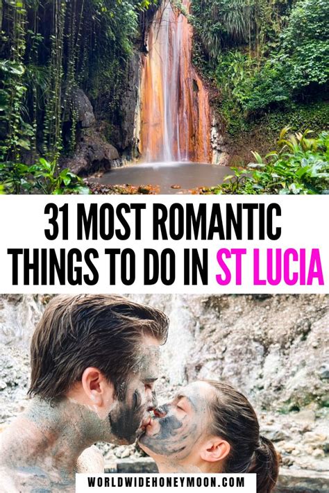 A Couple Kissing In Front Of A Waterfall With The Words Most