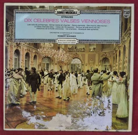 Strauss Dix Celebres Valses Viennoises Disque Vinyle Tours Eur