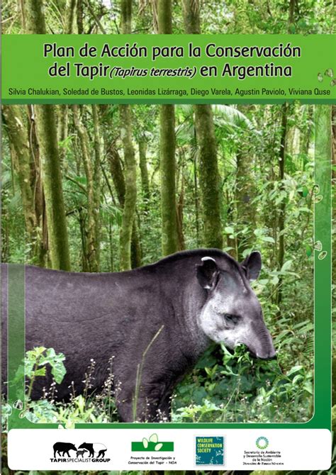 PDF Plan de Acción para la Conservación del Tapir en Argentina