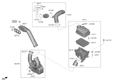 K Genuine Kia Duct Assembly Air Rh