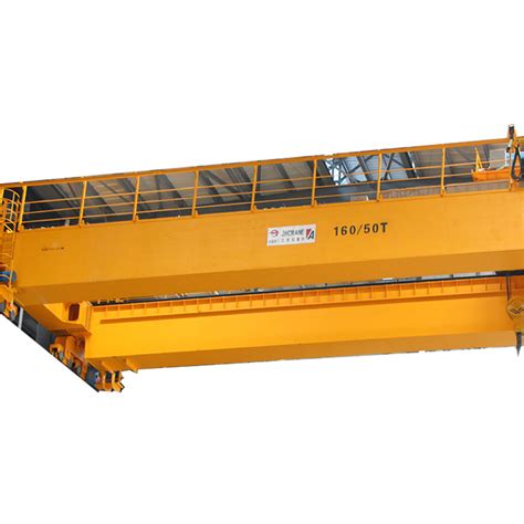 Double Girder Eot Overhead Bridge Crane Rail Beam Ton Double