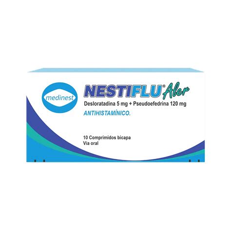 Nestiflu Aler Desloratadina Mg Caja De Comprimidos Bicapa