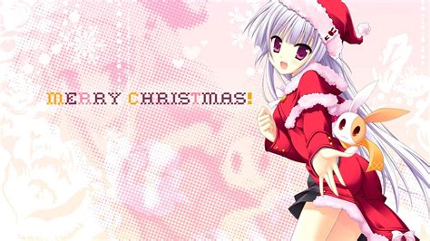 Anime Christmas Girl Wallpaper