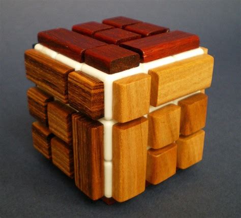 Diy Wooden Bandaged Rubik S Cube