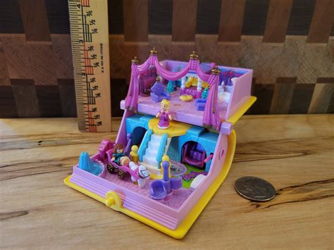 Rare Vintage 1995 Polly Pocket Princess Palace Storybook Complete Set By Bluebird Toys Plc Etsy