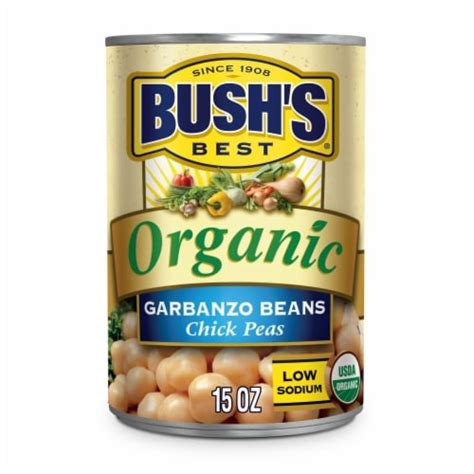 Bush S Organic Garbanzo Beans 15 Oz 15 Oz Kroger