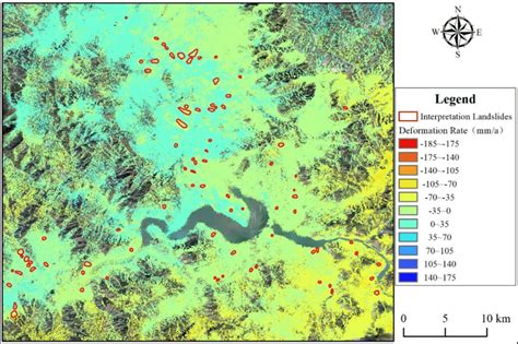 Sbas Insar Landslide Interpretation Map In The Study Area A Connection